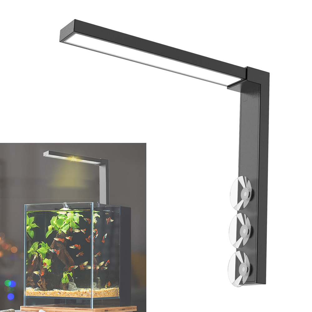 Aquarium Plant Grow Light - ABS LED Light para pequenos peixes,