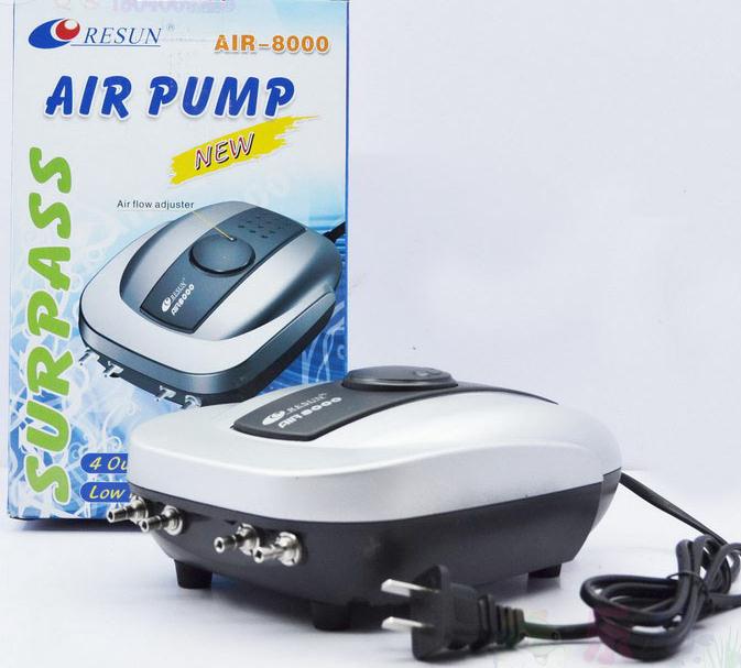 Aquarium Plant Ideas - Resun air-bomba de ar 8000, instalação
