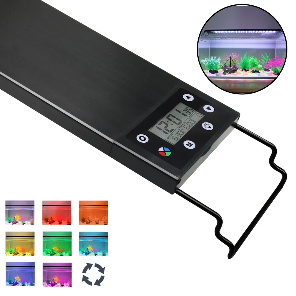 Aquarium Plant Grow Light - Luz LED para aquário à prova