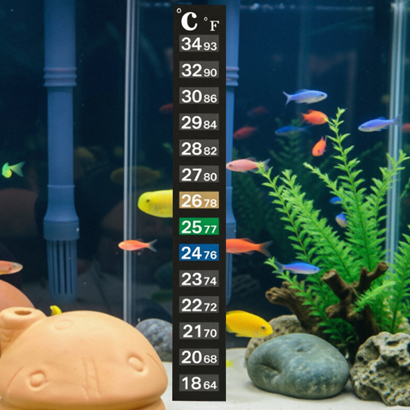Planted Aquarium Temperature - 1/5 PCS Termômetro de Alta Precisão