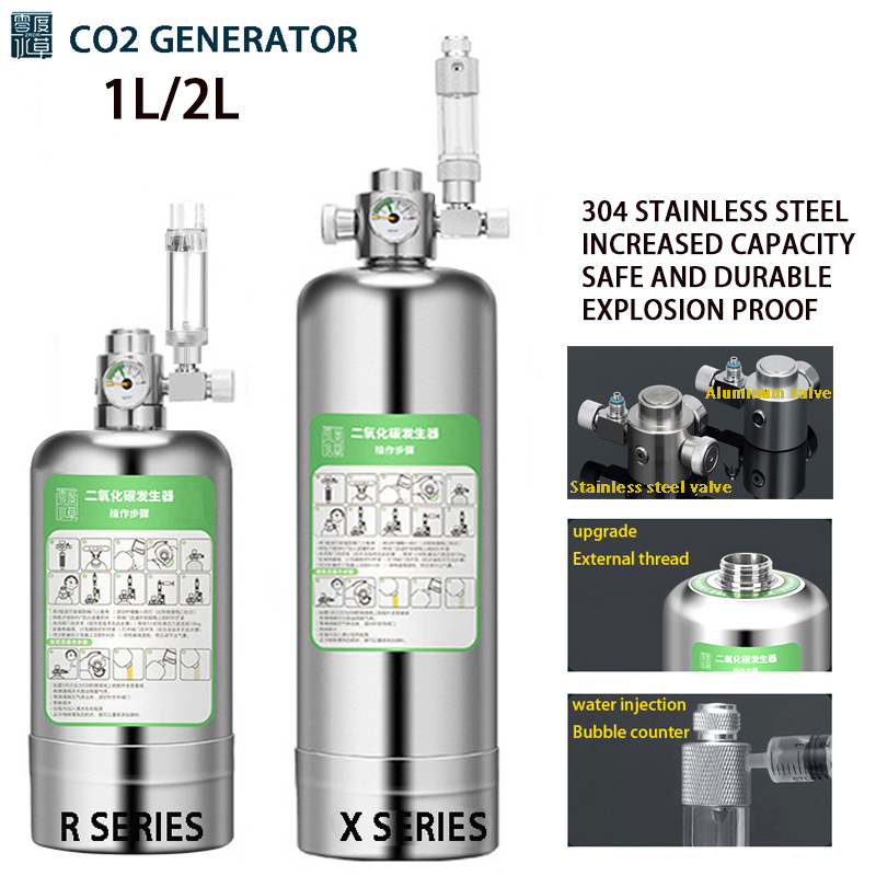 Planted Aquarium Co2 System - Zrdr kit sistema gerador de co2