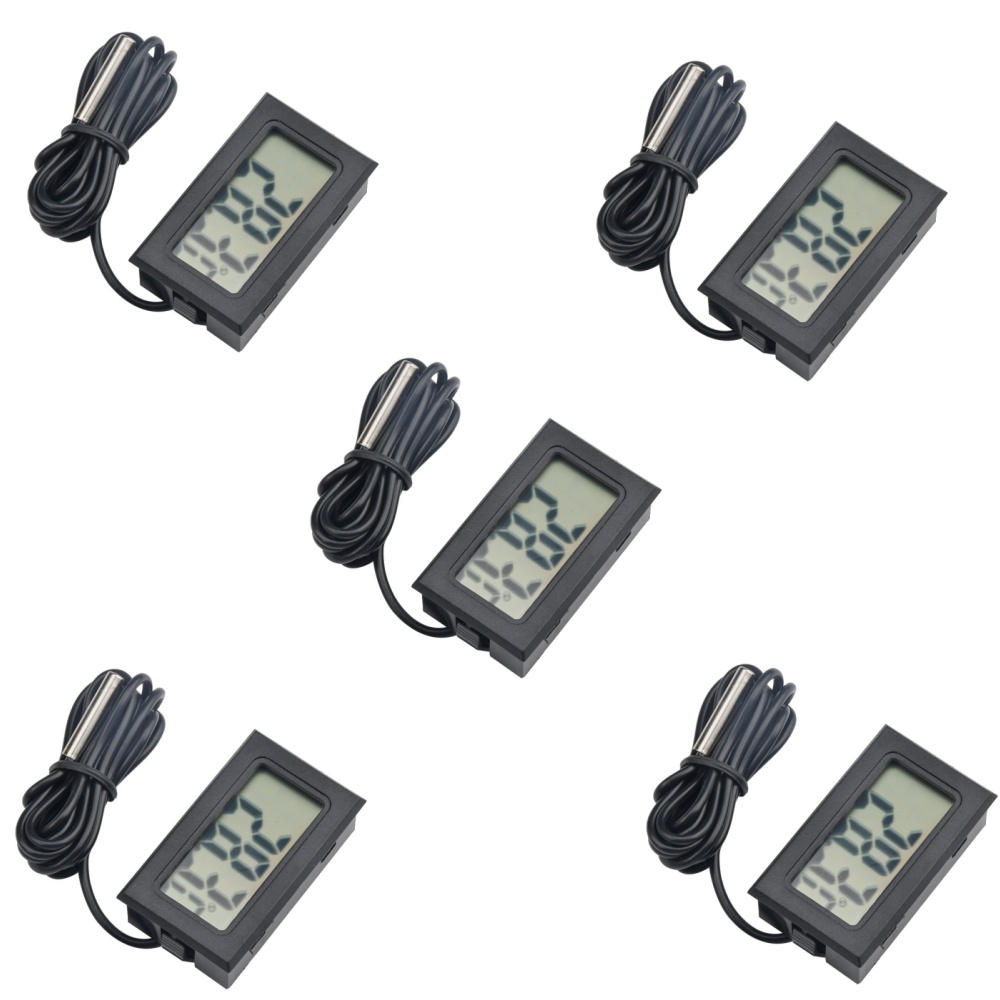 Mini termômetro digital lcd FY - Planted Aquarium Temperature avaliação e preço