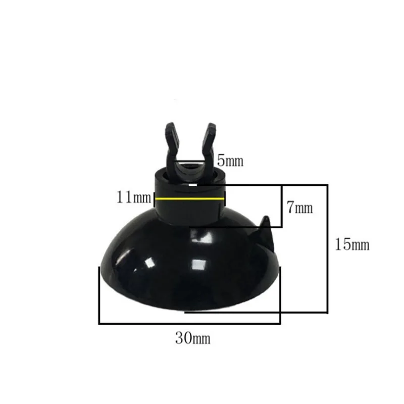 5/10 pçs preto aquário ventosa - Planted Aquarium Accessories avaliação e preço