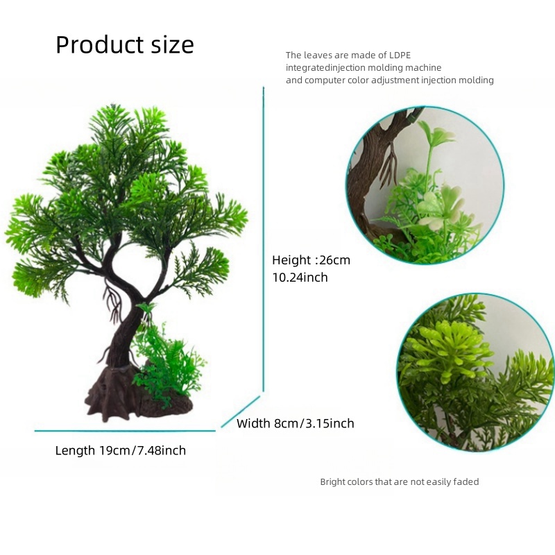 Decoração DIY para Aquário, Pl - Aquarium Planted Wood avaliação e preço