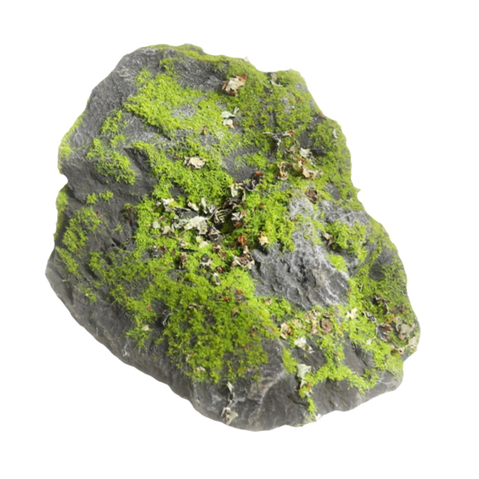 Pedra de Musgo Falsa Realista  - Aquarium Plant Display avaliação e preço