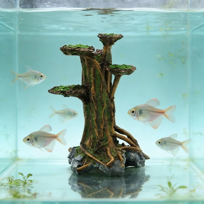 Decoração de Aquário: Árvore d - Aquarium Planted Wood avaliação e preço