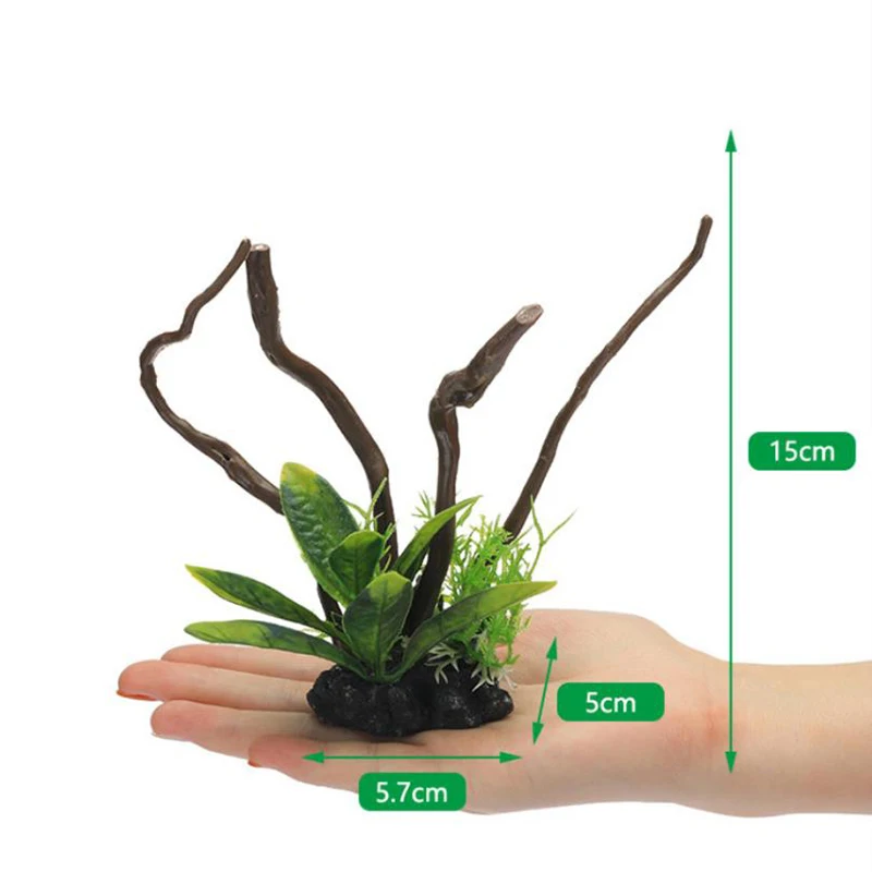Simulado Peixes Decorações De  - Aquarium Planted Wood avaliação e preço