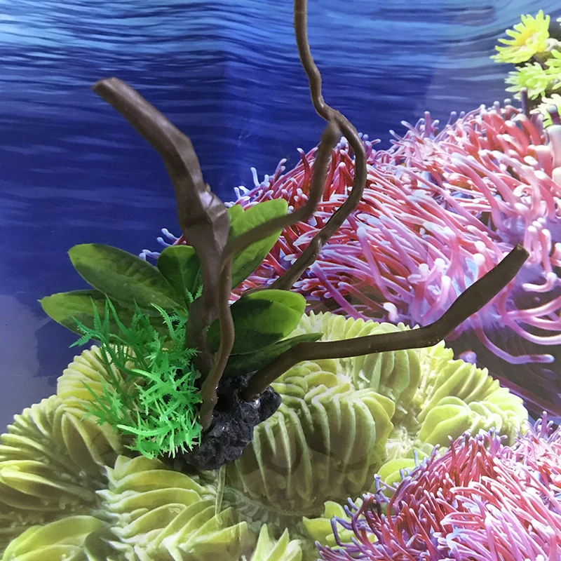 Simulado Peixes Decorações De  - Aquarium Planted Wood avaliação e preço