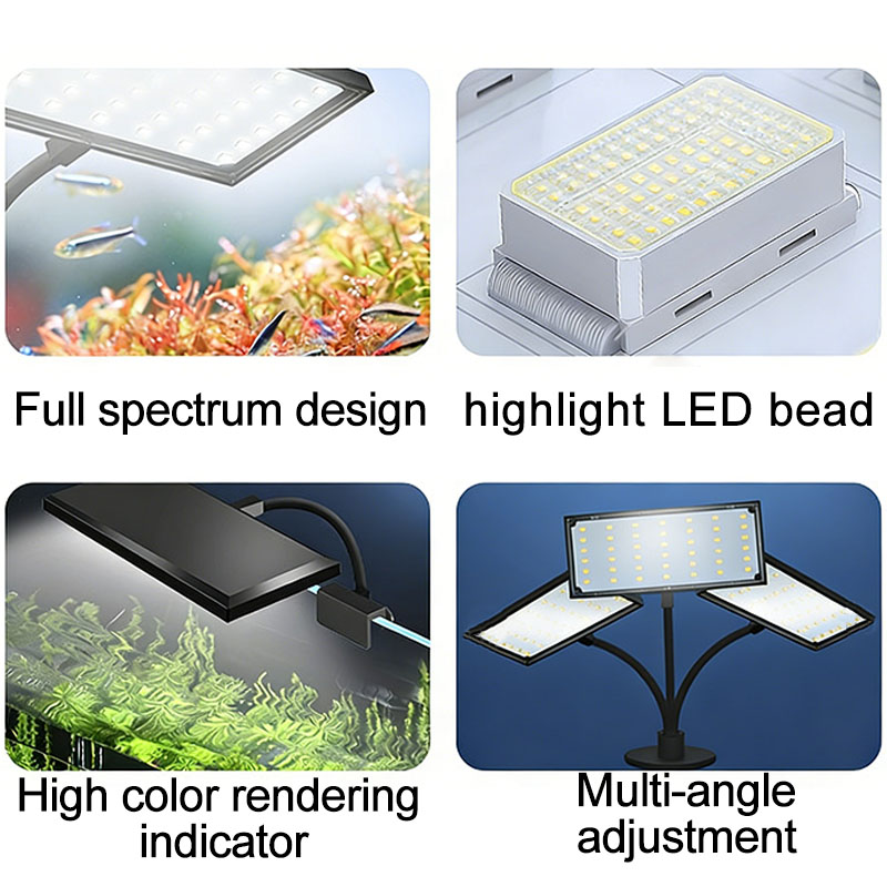 Luz LED de espectro completo p - Aquarium Plant Growing avaliação e preço