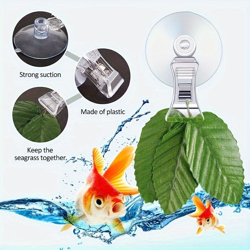8 Peças de Clipe para Algas Ma - Planted Aquarium Accessories avaliação e preço