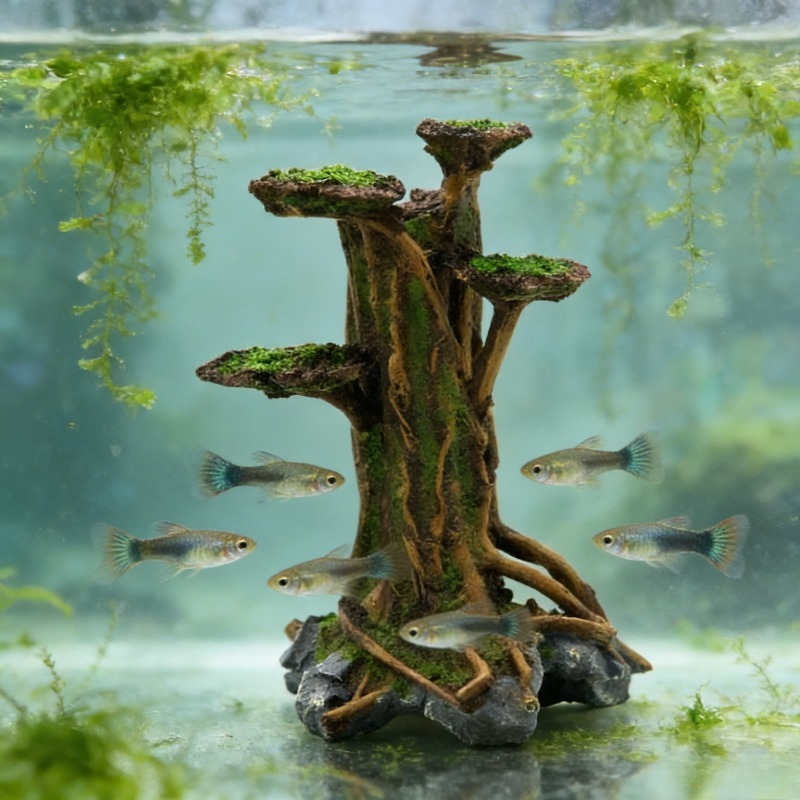Decoração de Aquário: Árvore d - Aquarium Planted Wood avaliação e preço