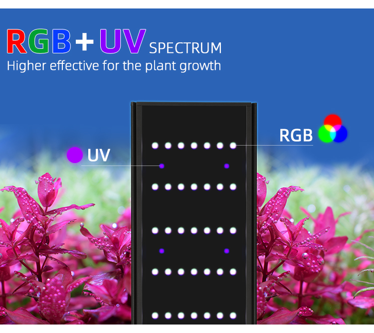 WEEK AQUA L Series APP Control - Aquarium Plant Grow Light avaliação e preço