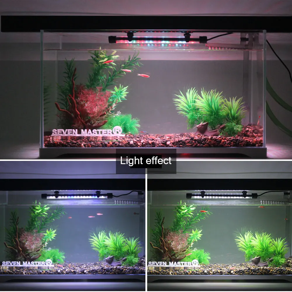 58cm luz de aquário led planta - Aquarium Plant Growing avaliação e preço