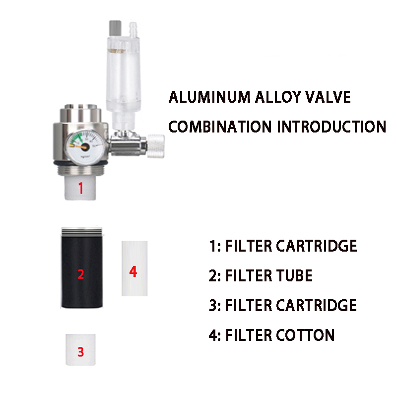 Kit de sistema gerador de co2  - Planted Aquarium Co2 System avaliação e preço