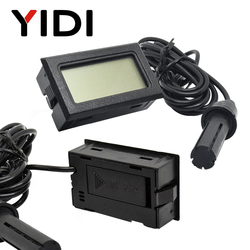Termômetro Digital Mini LCD co - Planted Aquarium Temperature avaliação e preço