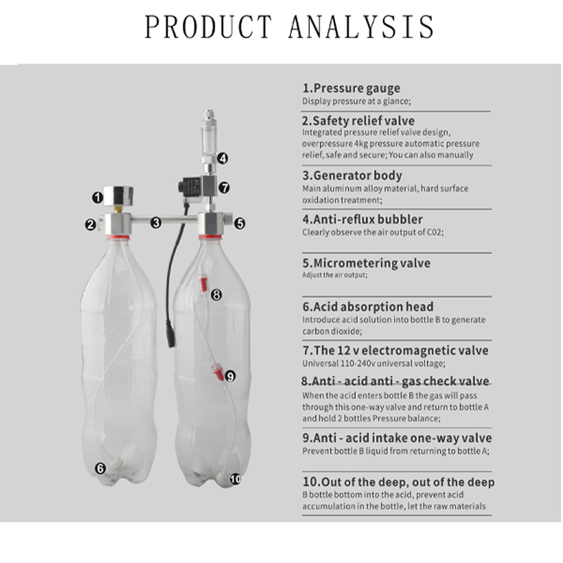 Kit de sistema regulador de co - Planted Aquarium Co2 System avaliação e preço